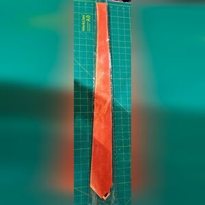 Elegant Orange Men's Tie